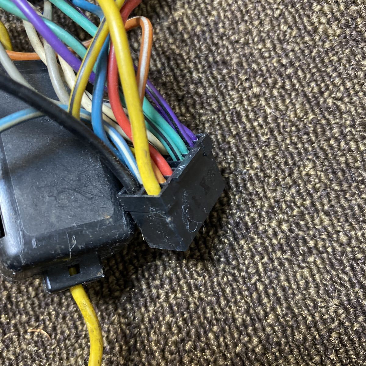 AC-1877 激安 Carrozzeria カロッツェリア Pioneer 16P 三菱 14P 変換 ナビ ステレオ オーディオ 電源カプラー コネクタ ハーネス 中古品_画像5