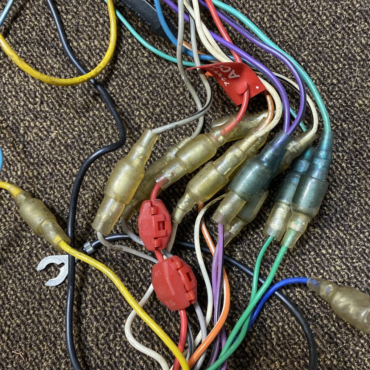 AC-1877 激安 Carrozzeria カロッツェリア Pioneer 16P 三菱 14P 変換 ナビ ステレオ オーディオ 電源カプラー コネクタ ハーネス 中古品_画像7