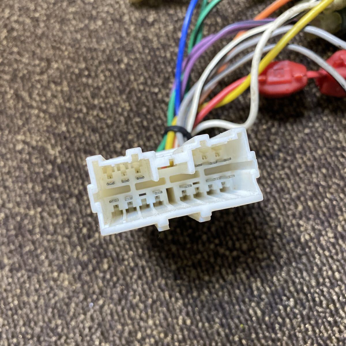 AC-1877 激安 Carrozzeria カロッツェリア Pioneer 16P 三菱 14P 変換 ナビ ステレオ オーディオ 電源カプラー コネクタ ハーネス 中古品_画像8