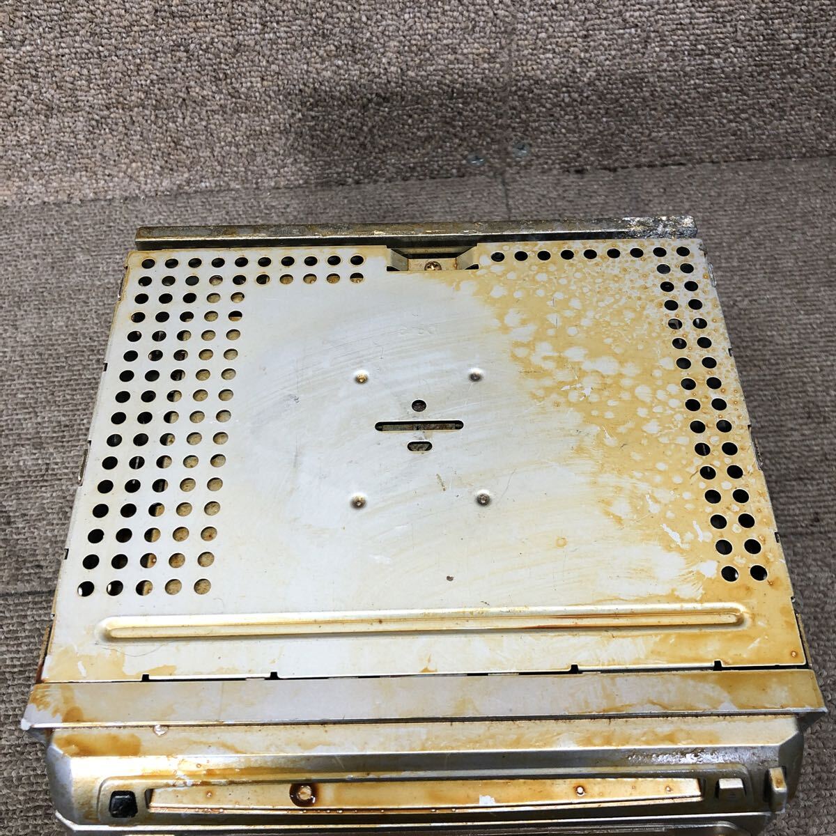 AV11-210 激安 カーステレオ KENWOOD DPX-5200M 20903978 MD FM/AM プレーヤー オーディオ 本体のみ 簡易動作確認済み 中古現状品_画像5