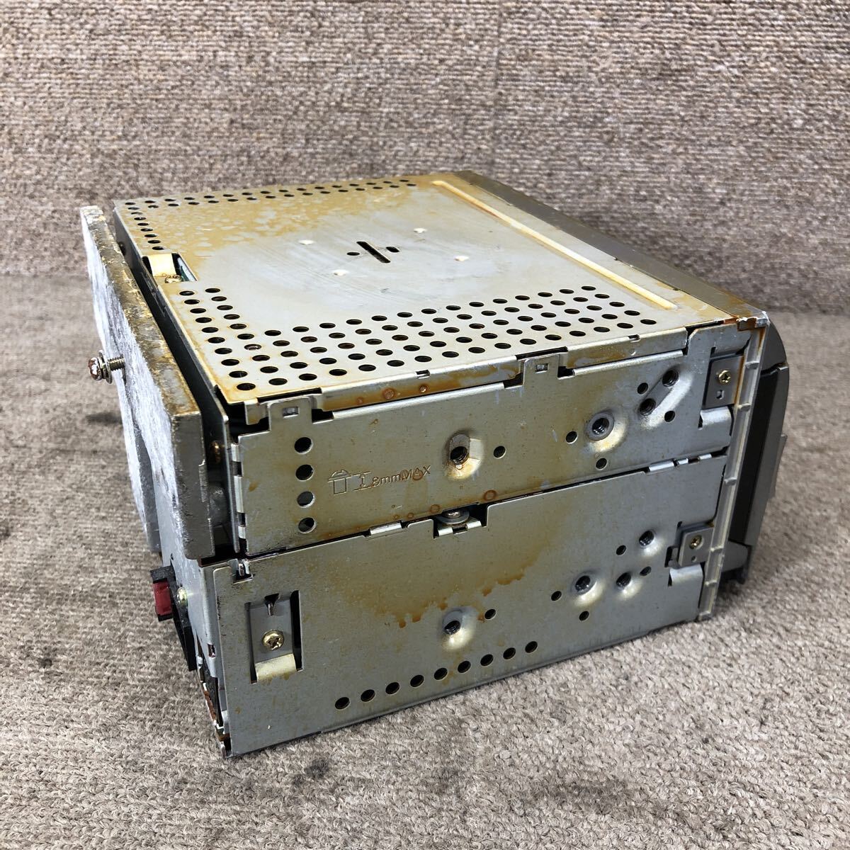 AV11-210 激安 カーステレオ KENWOOD DPX-5200M 20903978 MD FM/AM プレーヤー オーディオ 本体のみ 簡易動作確認済み 中古現状品_画像6