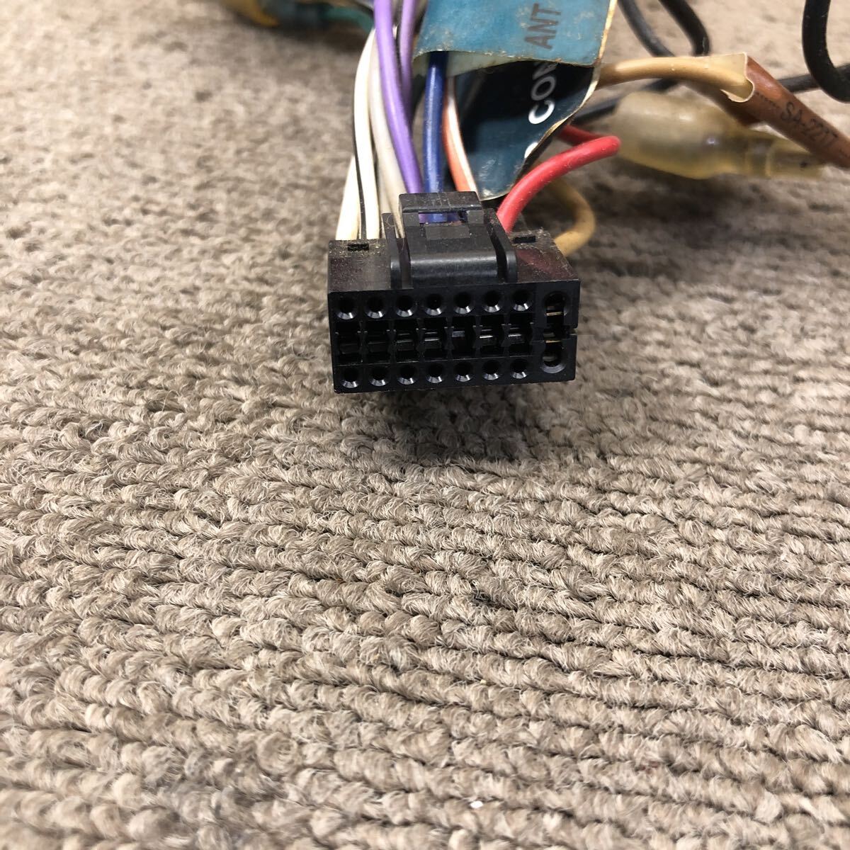 AV11-232 激安 カーステレオ KENWOOD DPX-05MD 40900814 CD MD FM/AM プレーヤー オーディオ 本体のみ 簡易動作確認済み 中古現状品_画像7