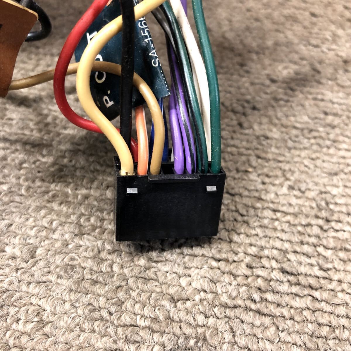 AV11-232 激安 カーステレオ KENWOOD DPX-05MD 40900814 CD MD FM/AM プレーヤー オーディオ 本体のみ 簡易動作確認済み 中古現状品_画像8