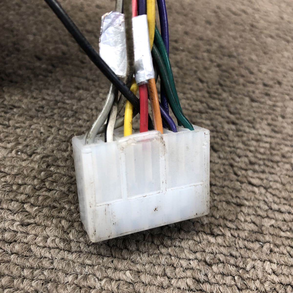 AV11-275 激安 カーステレオ SUZUKI SANYO 99000-79K33 MDR-CD1K 39101-76G31 CD カセット プレーヤー 本体のみ 簡易動作確認ok 中古現状品_画像10