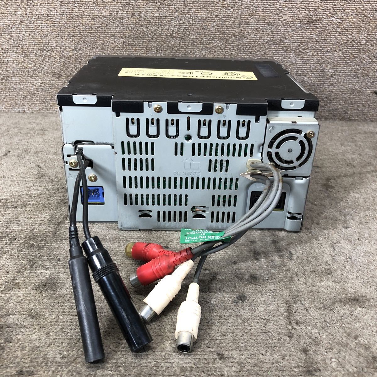 AV11-327 激安 カーステレオ Carrozzeria Pioneer FH-P77MDR ULMH018343JP CD MD FM/AM プレーヤー 本体のみ 簡易動作確認済み 中古現状品_画像5