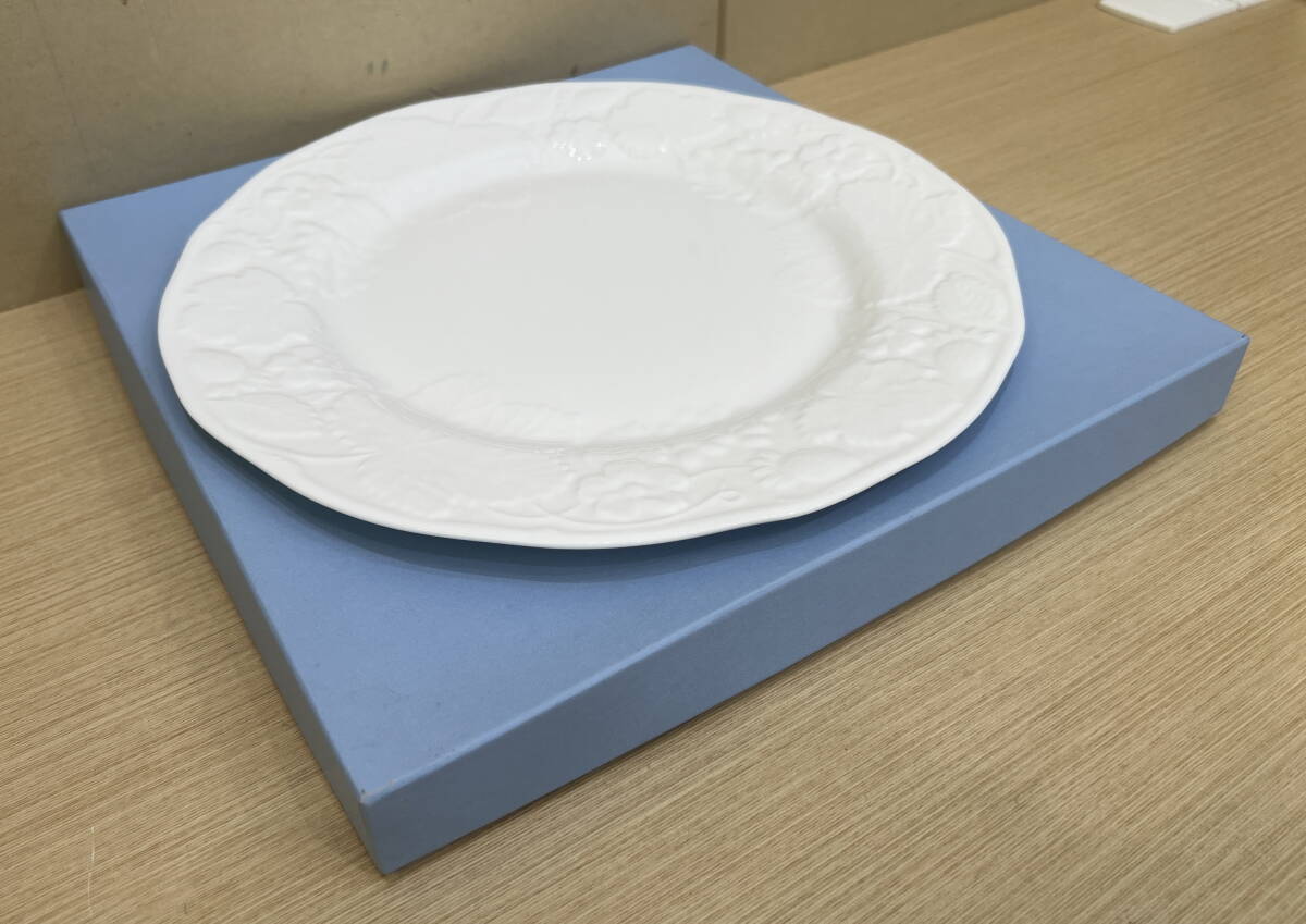 ウェッジウッド ストロベリー＆バイン プレート ディッシュ 大皿 WEDGWOOD STRAWBERRY & VINE 約28.5cm◆6714_画像6