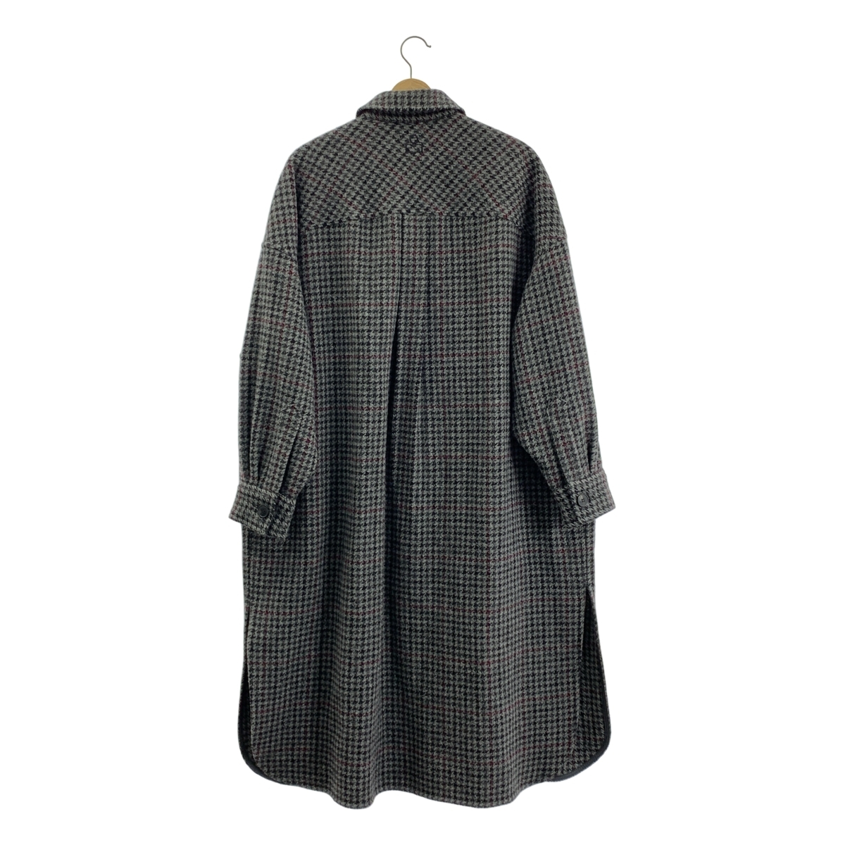 ISABEL MARANT ETOILE / イザベルマランエトワール ウール シングル オーバー コート_画像4