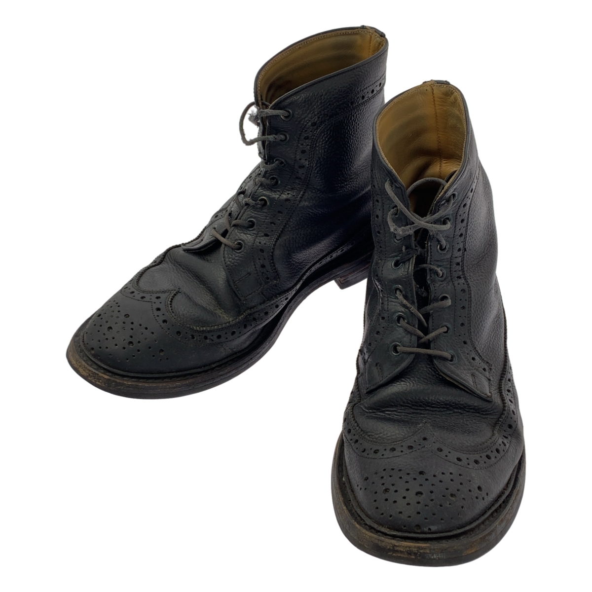 Tricker's / トリッカーズ レザー カントリー レースアップブーツ_画像1