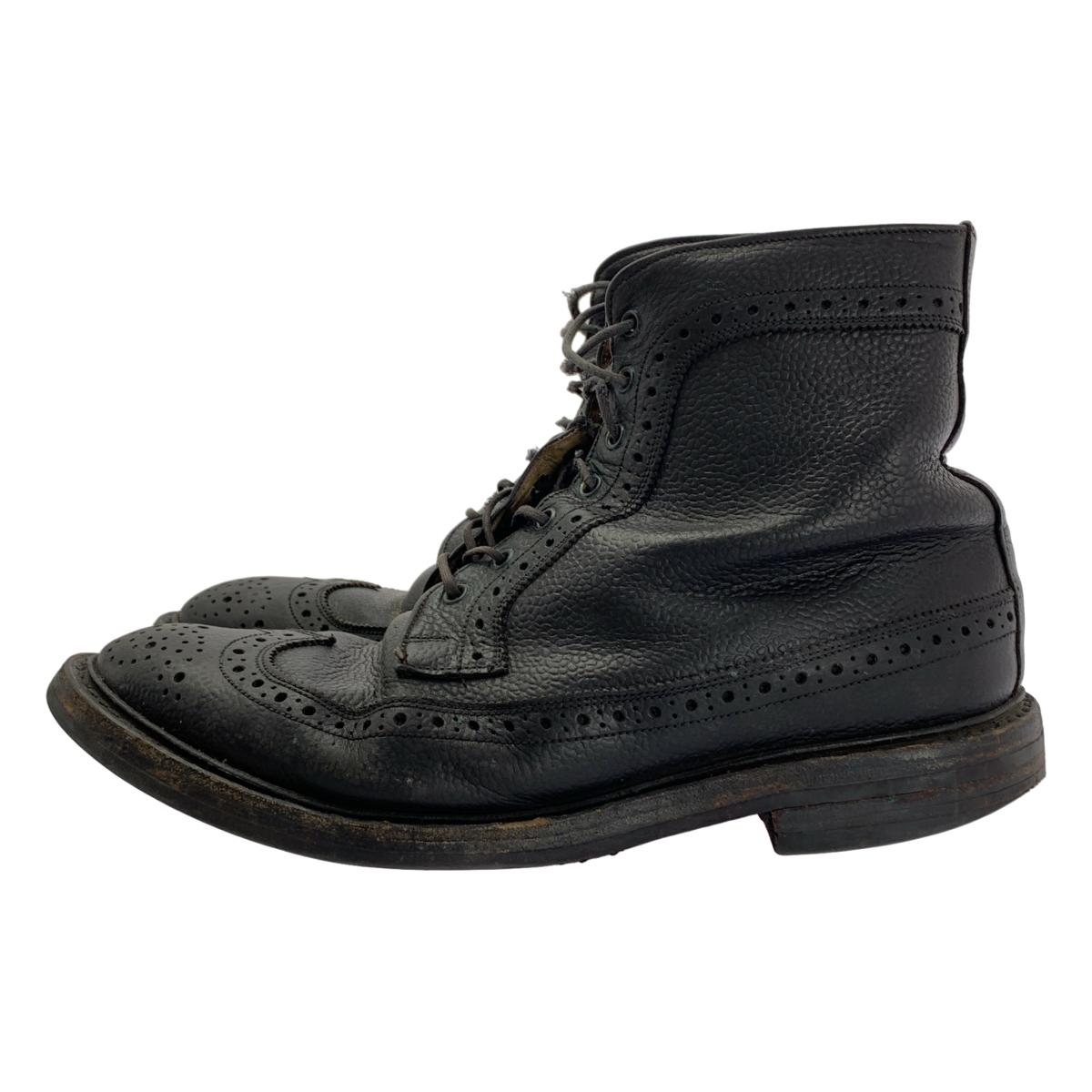Tricker's / トリッカーズ レザー カントリー レースアップブーツ_画像2