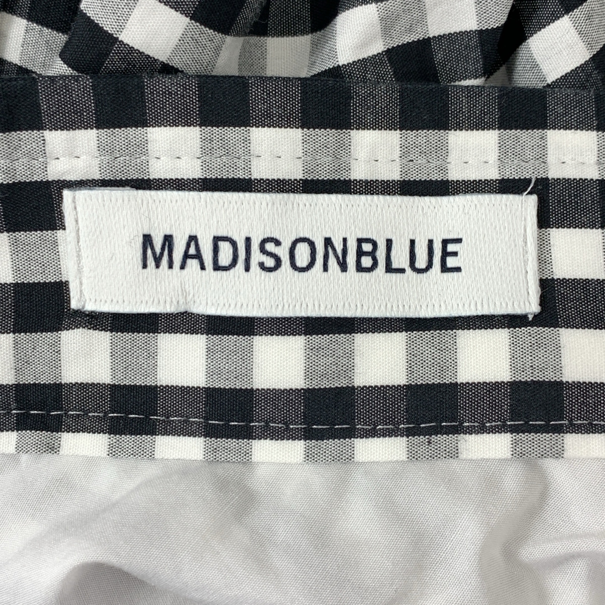 MADISON BLUE / マディソンブルー TUCK CIRCULAR SK GINGHAM / チェック タックサーキュラースカート_画像6
