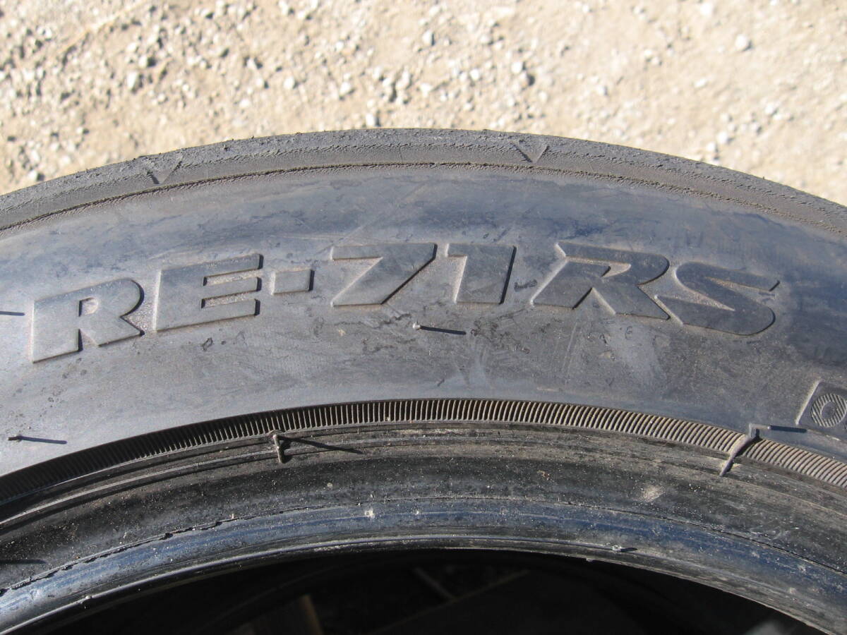 中古タイヤ　195/50R15　’25製　ブリジストン POTENZA RE-71RS　２本組　残・5～5.5ミリ_画像9