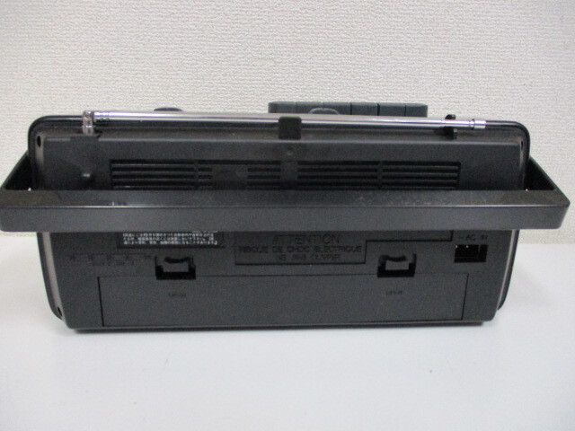 CROWN クラウン ラジオカセットレコーダー PS-T40 1989年製 中古品 激安1円スタート_画像8