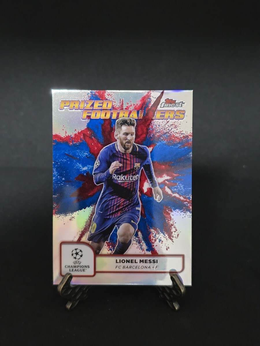 topps finest Lionel Messi insert /50 soccer_画像1