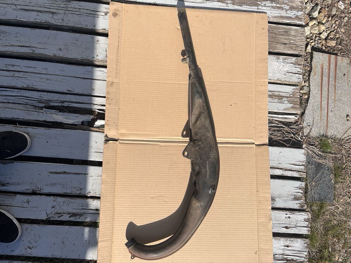 ヤマハHT90 ノーマルマフラー_画像3