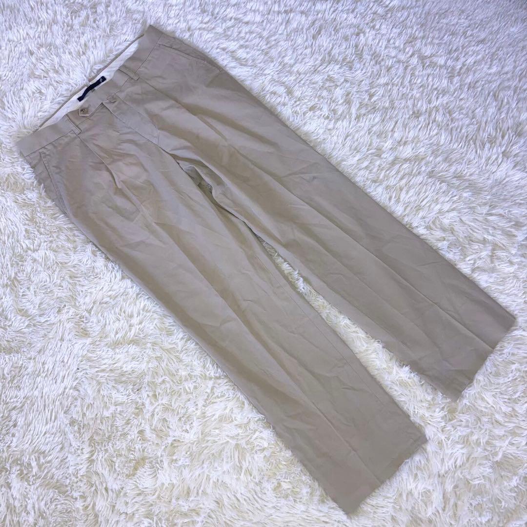 『ダニエルエシュテル』 (85) チノパン ストレート センタープレス シンプル_画像1