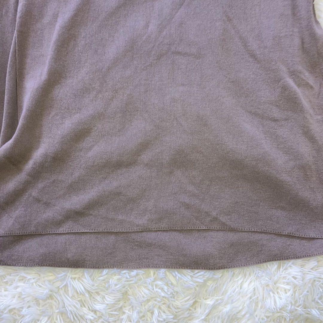 『ハッシュアッシュ』 (3) サイドスリットロングベストワンピース アンサンブル_画像5