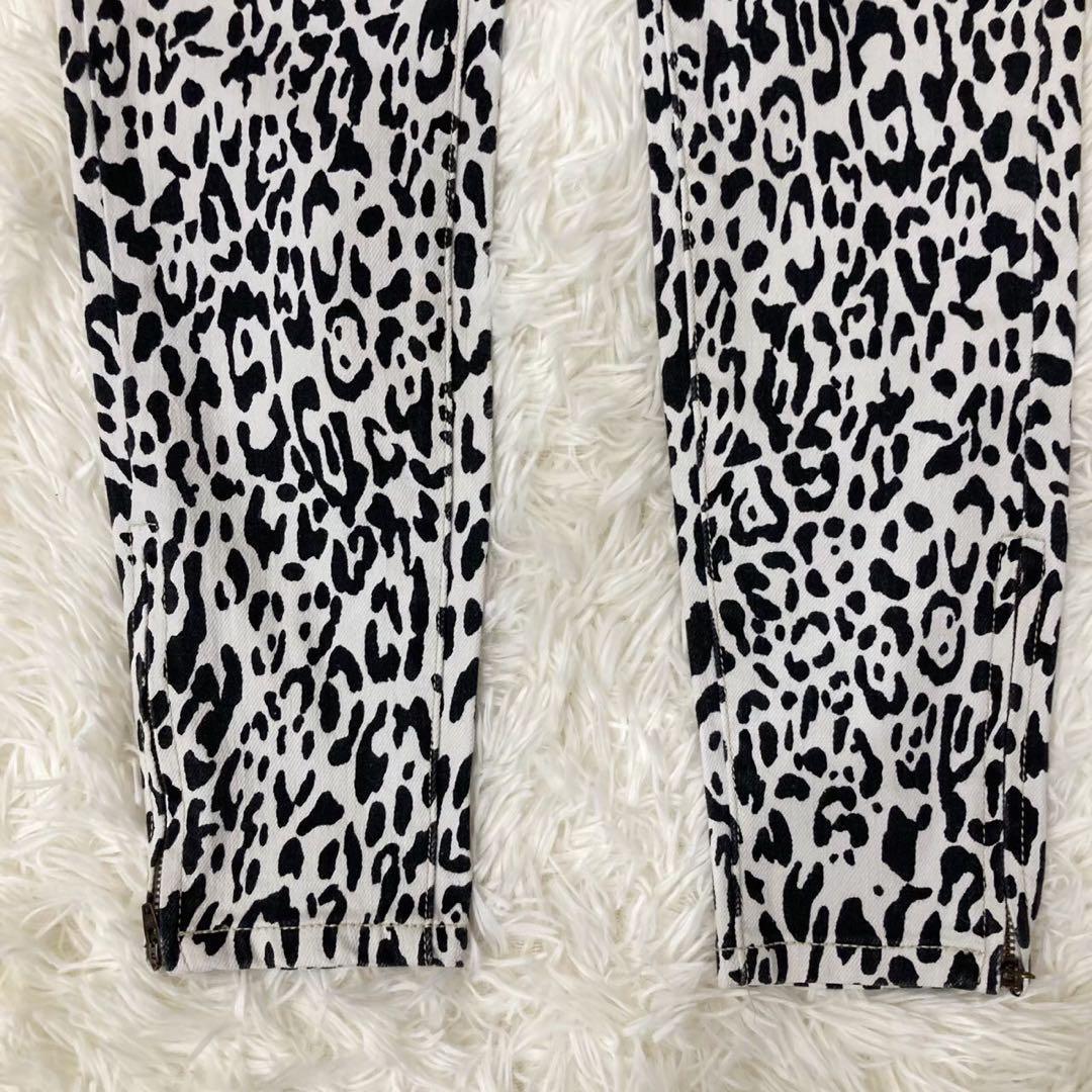 『デニムアンドサプライラルフローレン』 (25) レオパスキニーパンツ 裾ジップ_画像4