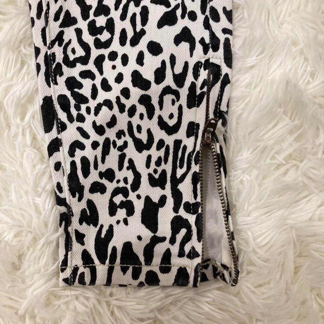 『デニムアンドサプライラルフローレン』 (25) レオパスキニーパンツ 裾ジップ_画像9