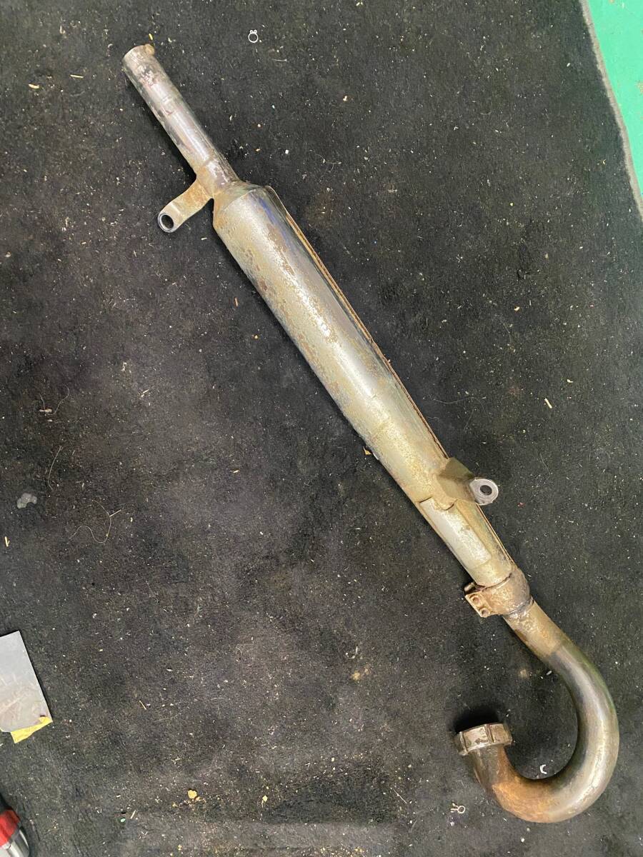 ☆★C2SS 、マフラー、中古　錆あり　難あり　ジャンク_画像2