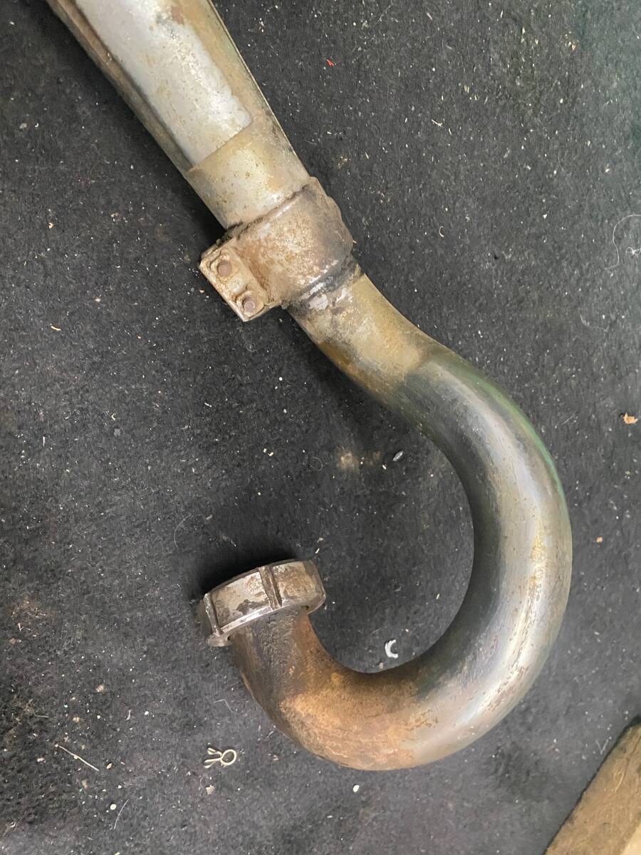 ☆★C2SS 、マフラー、中古　錆あり　難あり　ジャンク_画像3