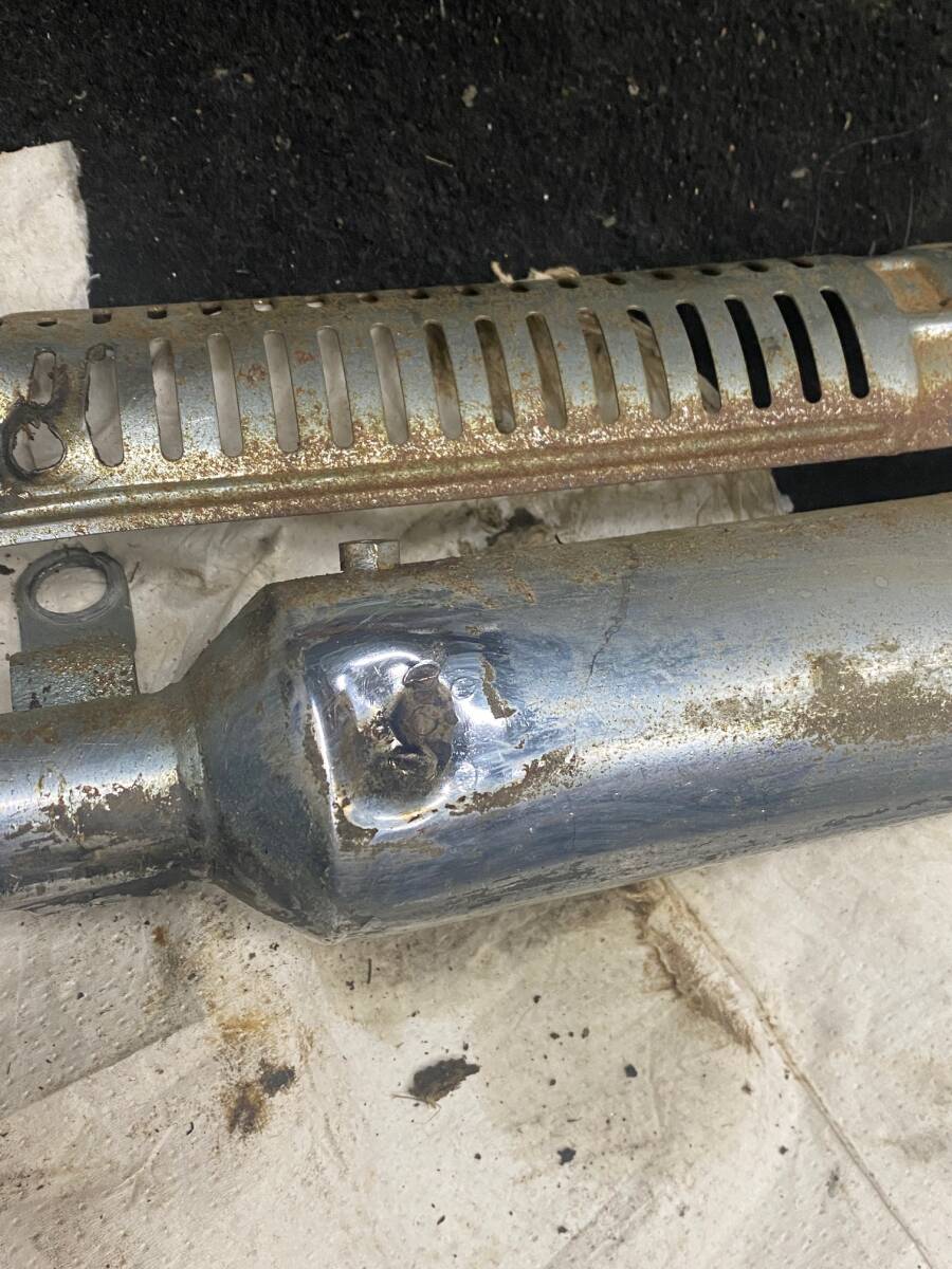 ☆★C2SS 、マフラー、中古　錆あり　難あり　ジャンク_画像7