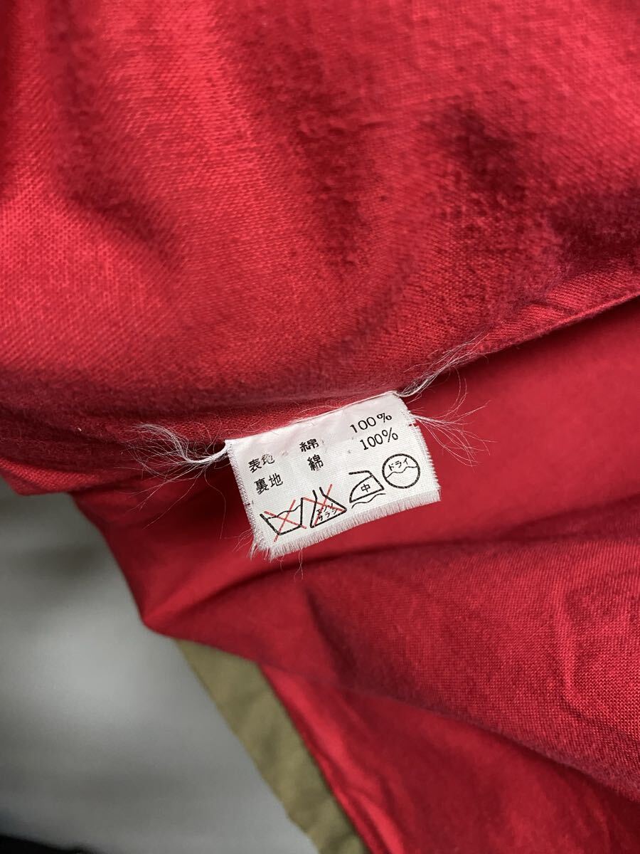 【SIERRA DESIGN シエラデザイン】80s ハンティングジャケット LL カーキ コットン 襟袖コーデュロイ B 2511oki M_画像7