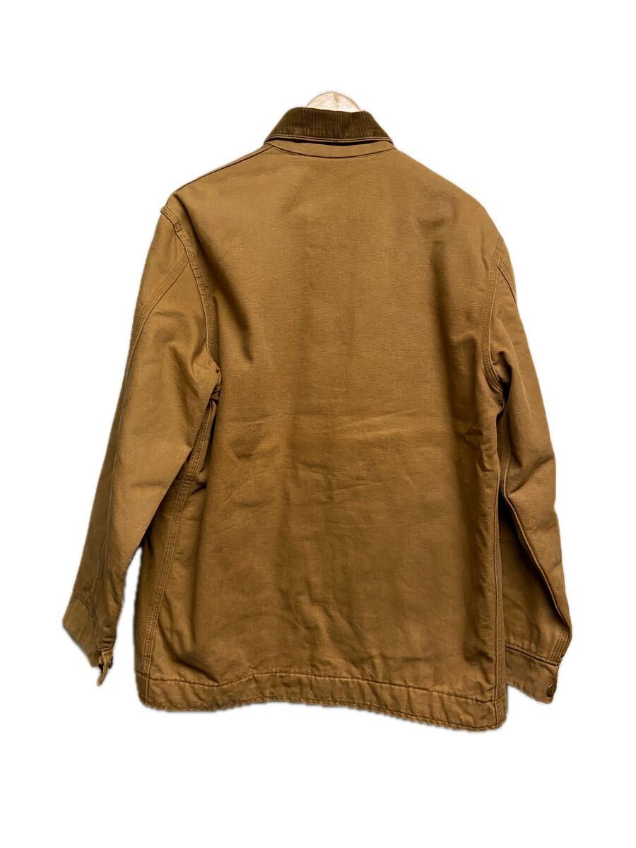 【Carhartt カーハート】カバーオール キャメル サイズ42 コットン 60〜70s チョアコート プリントタグ 無地 2511oki t_画像2
