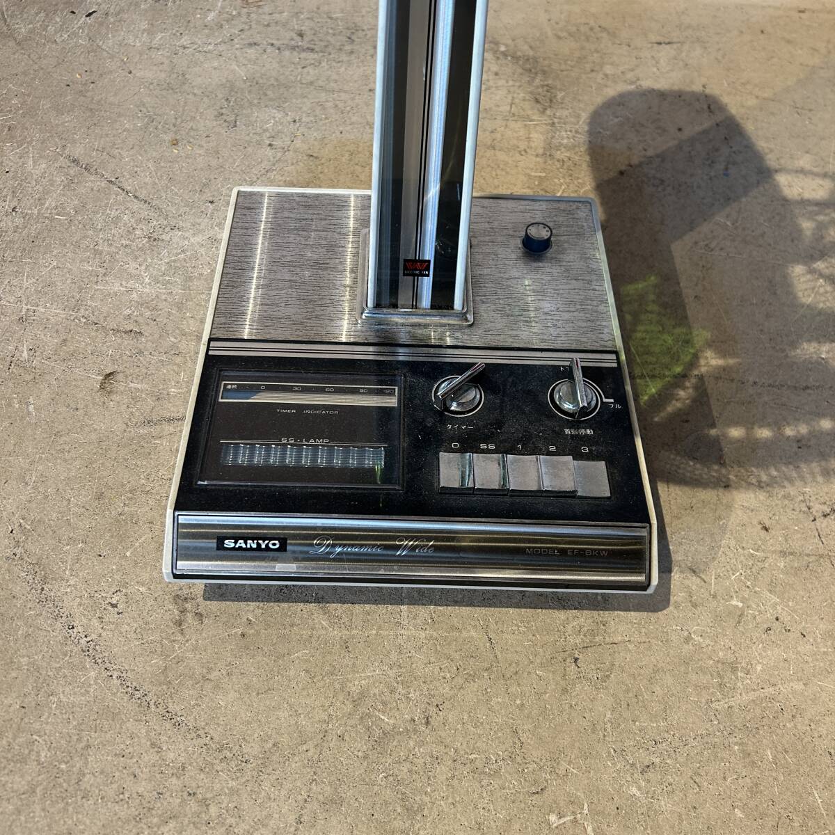 25./A018679-1/AS3000/121-5/[ Sapporo город из товары для дома рейс or получение ] вентилятор SANYO Sanyo Electric акционерное общество EF-6KW type сиденье .. перо диаметр 30cm зеленый 