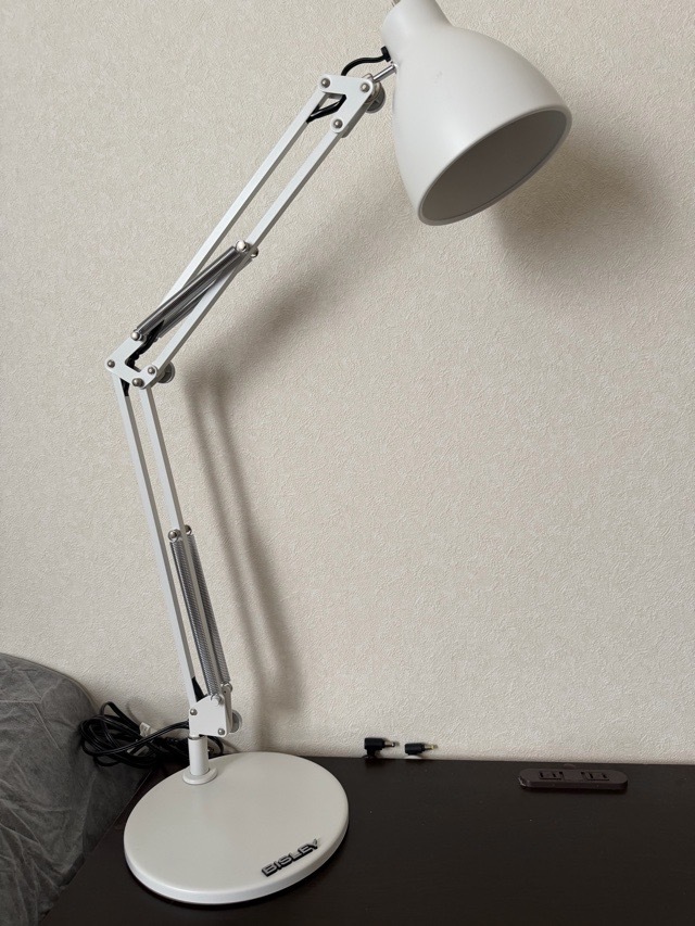 【美品】ビスレー（BISLEY）デスクランプ BSL-1300(ホワイト)_画像5