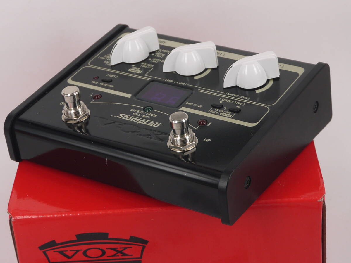 持ち運び抜群！使えるコンパクト・マルチエフェクター★ VOX StompLab SL1G ★送料無料 _画像4