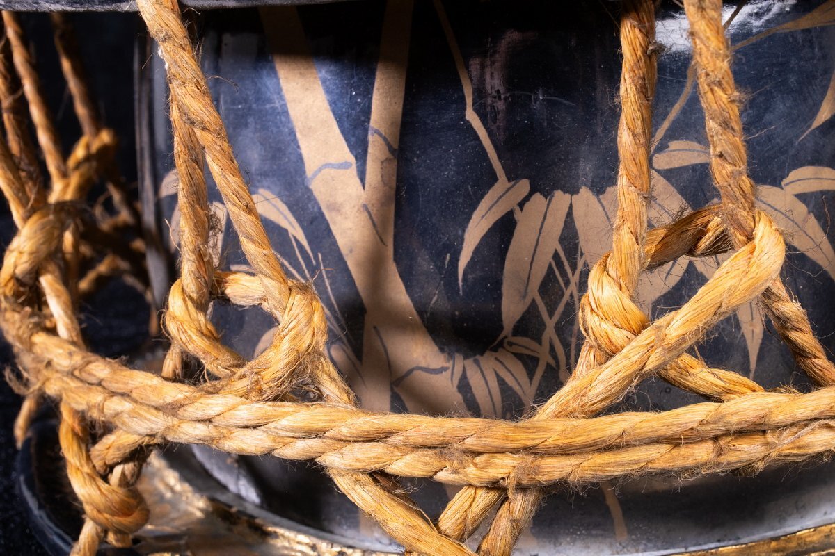 [ редкий товар .]1 иен из N2-V3 тамбурин без тарелочек бамбук. лист золотой час . маленький тамбурин без тарелочек японский барабан futoshi тамбурин без тарелочек туловище старый туловище традиционные японские музыкальные инструменты талант приятный фолк Япония традиция времена предмет антиквариат товар старый изобразительное искусство редкий 