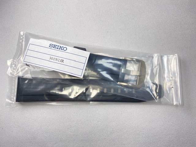 301N1JR SEIKO プロスペックス 22mm 純正ラバーバンド ブラック SBDL021/V175-0BZ0他用 ネコポス送料無料_画像6