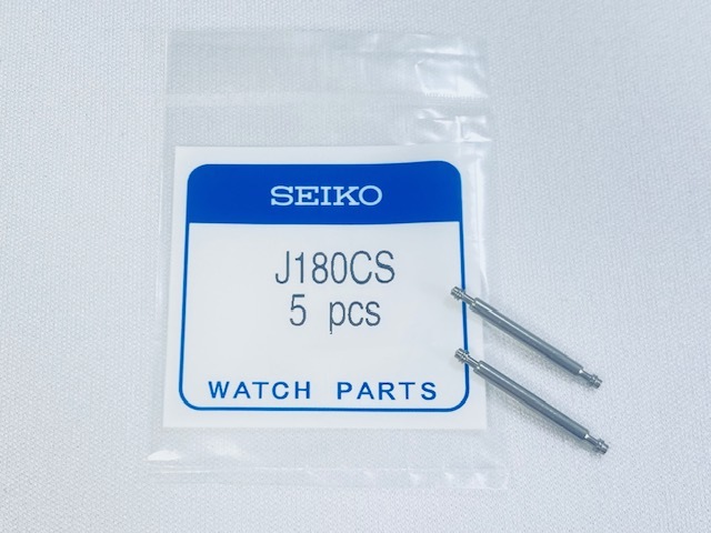 J180CS バネ棒 セイコー純正部品 18mm用 2本セット ネコポス送料無料_画像1