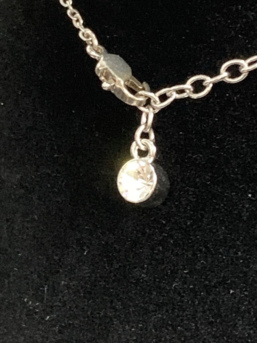 1円スタート 20649 GIVENCHY ジバンシィ Givenchy クリスタルYドロップネックレス 刻印あり ファッション_画像4