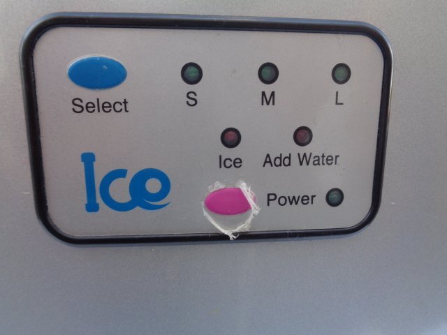 【インボイス登録店】■動作確認済み■ザリーンジャパン◆家庭用製氷機 卓上タイプ◆MZB-12BJ◆東京葛飾区■ic278_画像2