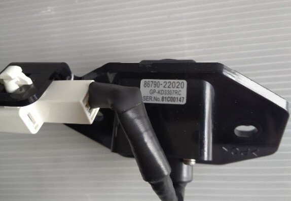 ★　マークX　GRX120　バックカメラ　　86790-22020　　現車時作動確認済　　　★　純正中古部品　自管理5ta381_画像2