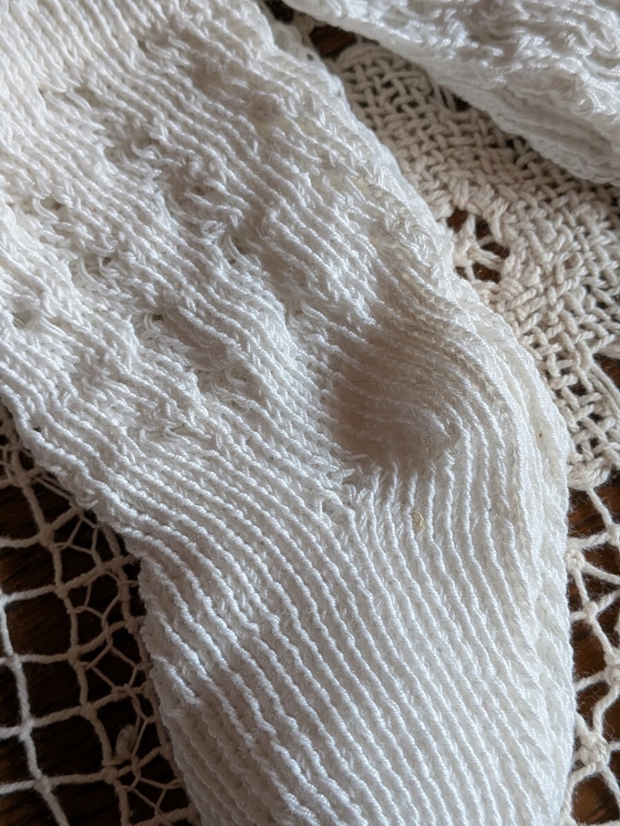 ビスクドール用ソックス　ビスクドール　ソックス　靴下　ホワイト　3足　大きいサイズ_画像2