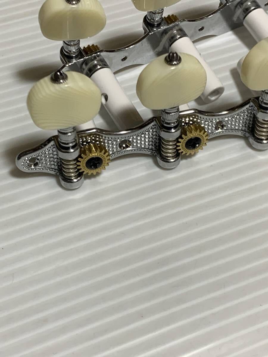 [ высококлассный ] не использовался kla колок для серебряный цвет кнопка, ручка настройки белый 