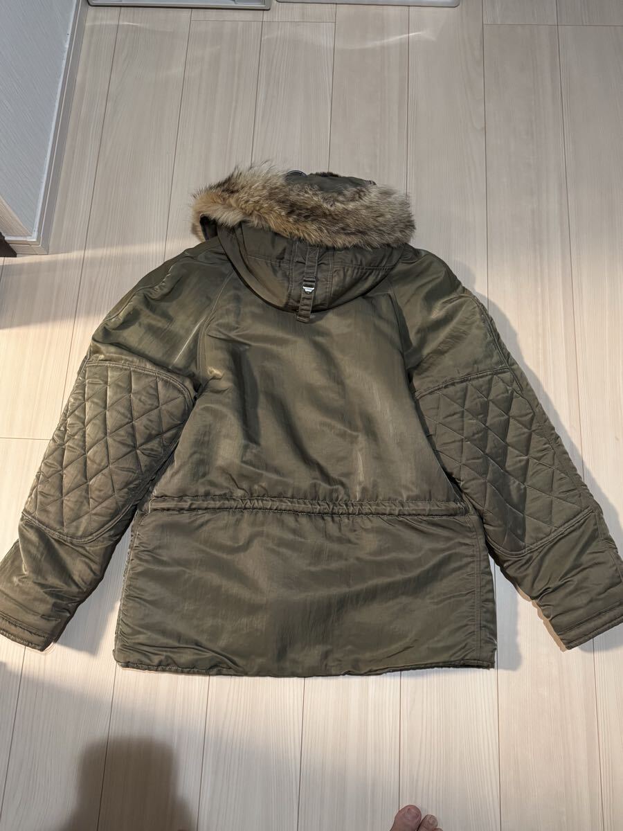 SKULL FLIGHT/スカルフライト　RIDERS N-3B:オリーブグリーン　 フライトジャケット N-3B ミリタリー ジャケット Harley-Davidson _画像2