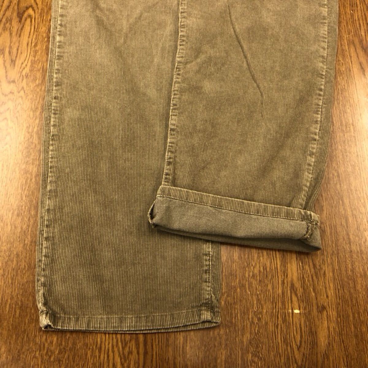 【GK101】Calvin Klein Jeans W36 L32 コーデュロイパンツ ベージュ ブランド古着 カルバンクラインジーンズ 送料無料_画像5