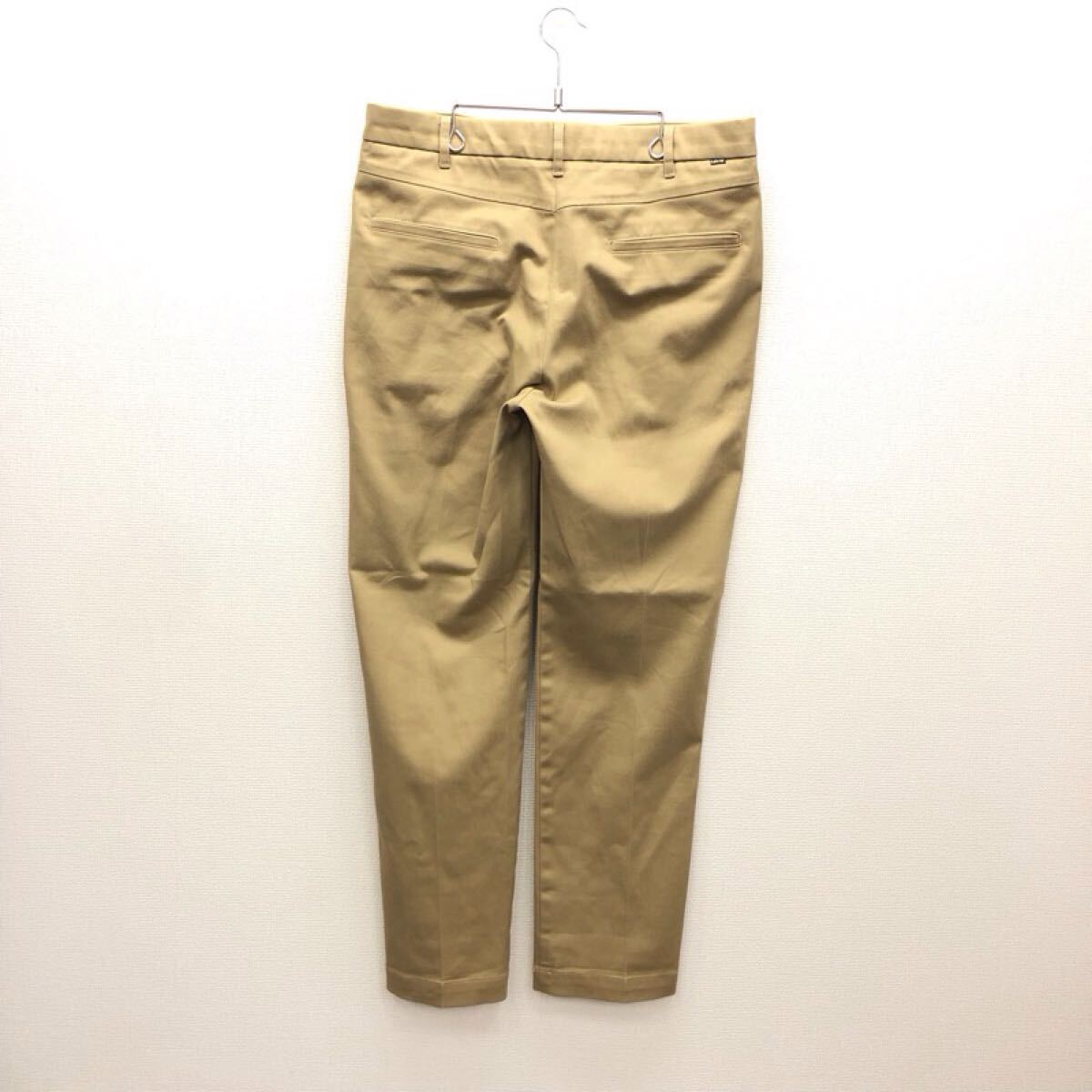【GK242】Levi's W34 L32 ワークパンツ ベージュ ストレッチ生地 メンズブランド古着 リーバイス 送料無料_画像3