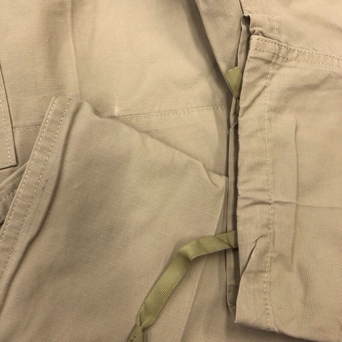 【GK301】PROPPER 民間品 M-Rサイズ カーゴパンツ ベージュ 無地 ミリタリーパンツ メンズ古着 プロッパー 送料無料_画像8