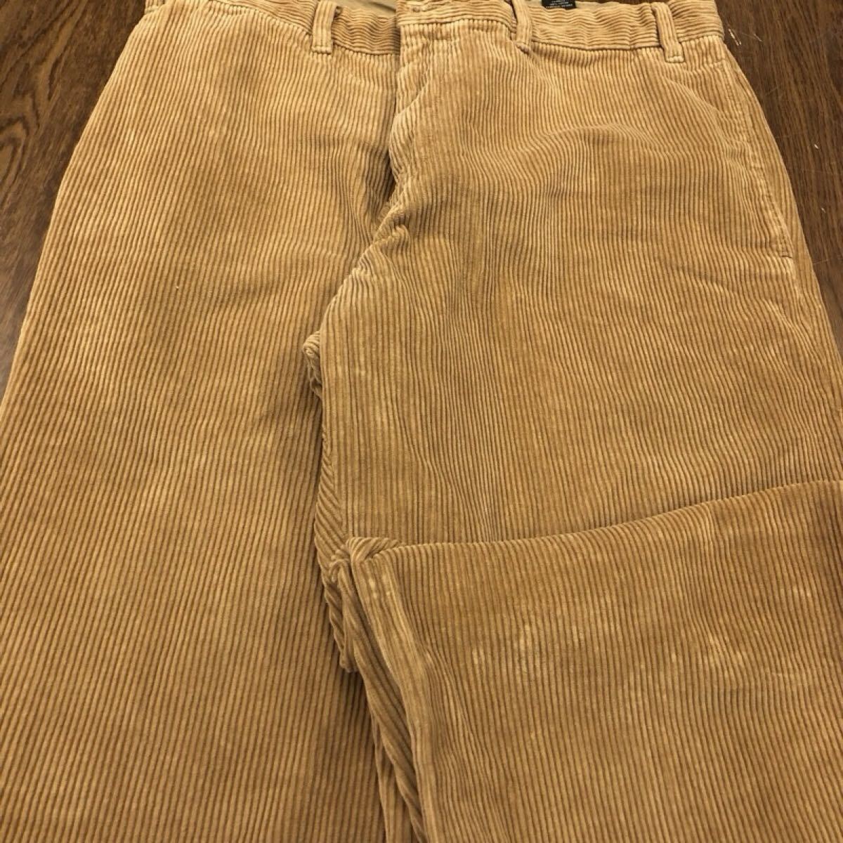 【GK472】Eddie Bauer W36 コーデュロイパンツ ベージュ メンズブランド古着 エディーバウアー 送料無料_画像9