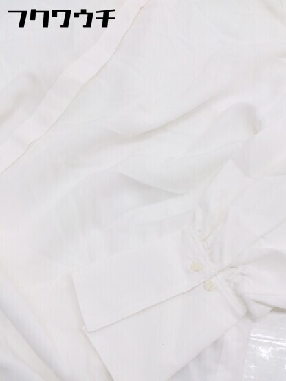 * JEANASIS Jeanasis длинный рукав колени длина One-piece размер F "теплый" белый женский 