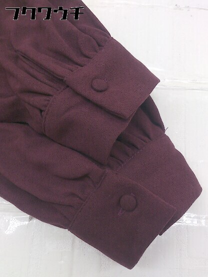 ◇　◎ ROPE PICNIC ロペピクニック タグ付き　　 長袖 膝丈 ワンピース サイズ38 パープル レディース_画像4