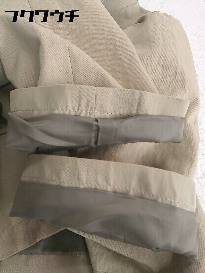 ◇ CHILD WOMAN チャイルドウーマン シングル 3B 七分袖 ジャケット サイズF ベージュ レディース_画像8