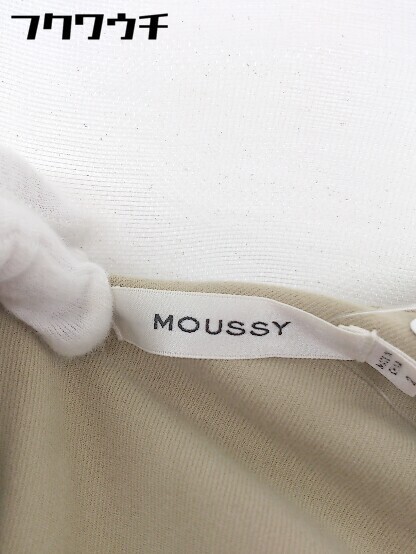 ■ MOUSSY マウジー ダブル コート サイズ2 ベージュ レディース_画像4