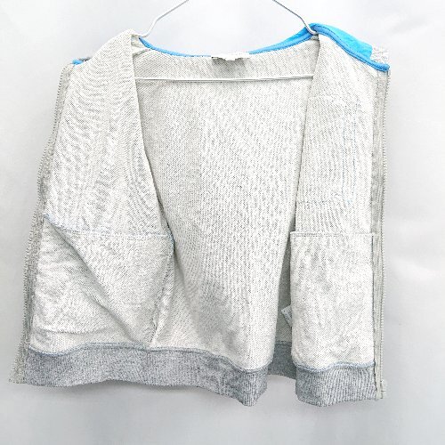 ◇ ⊇ MARC JACOBS ロゴ柄 キッズ 長袖 パーカー サイズ114 グレー マルチカラー 男の子 女の子 E_画像3