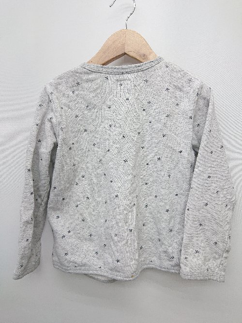 ◇ URBAN RESEARCH キッズ 子供服 長袖 スウェット カーディガン サイズ120 グレー系 レディース メンズ P_画像2