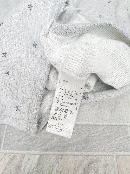 ◇ URBAN RESEARCH キッズ 子供服 長袖 スウェット カーディガン サイズ120 グレー系 レディース メンズ P_画像4